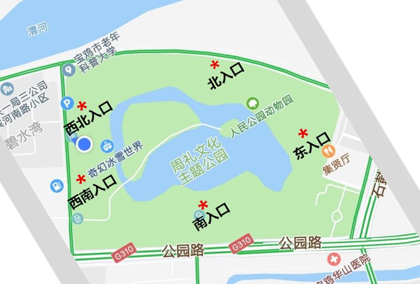 人民公园路线图简笔画图片