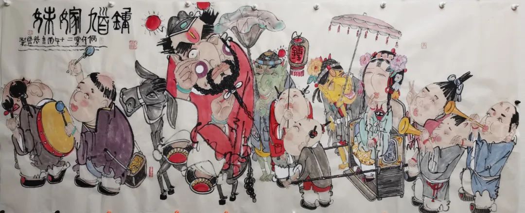 有趣的笨鱼——笨鱼的画_南京