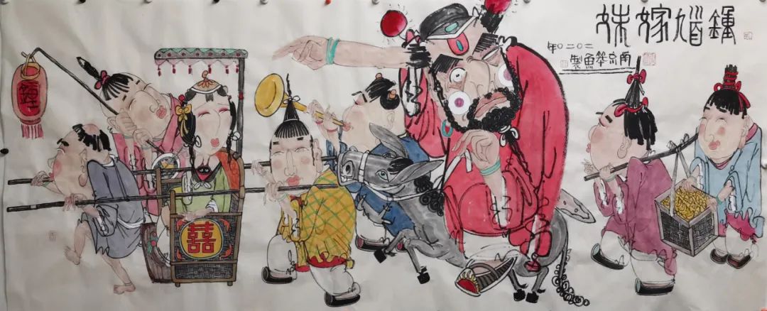 有趣的笨鱼——笨鱼的画_南京