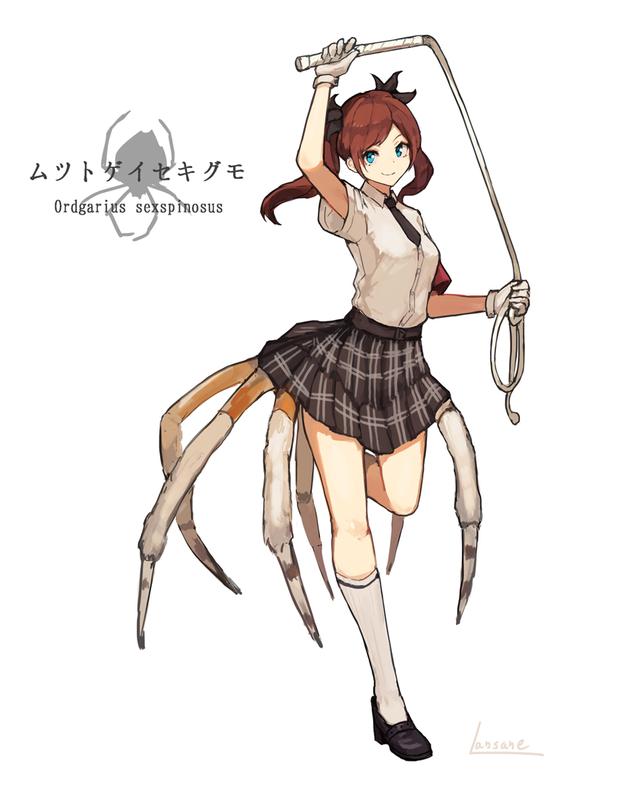这位画师口味太硬核,但仔细一看还挺可爱_拟人