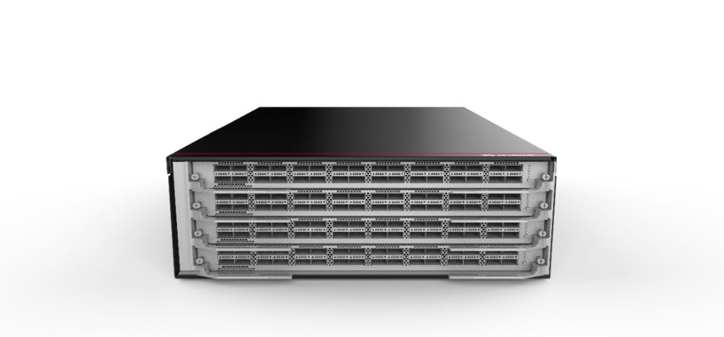 市场上出现了单芯片交换机设备构建100g互联的全盒式设备组网方案