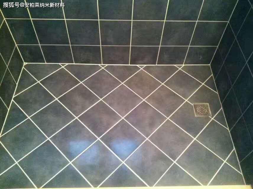 aisc爱色彩环氧彩砂在卫生间的应用