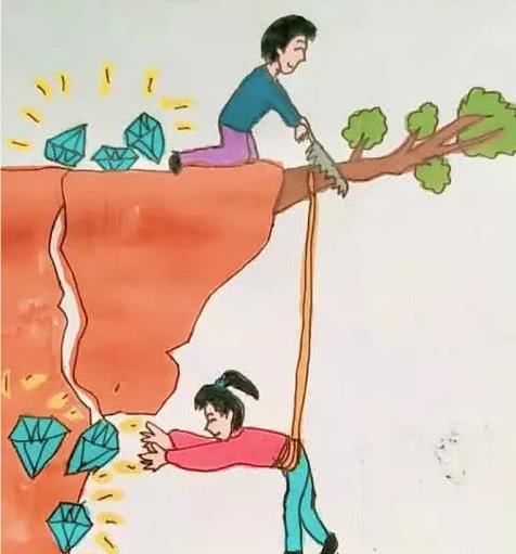 超现实的人性图:为了利益救你的"兄弟",被"锁住"的女人!