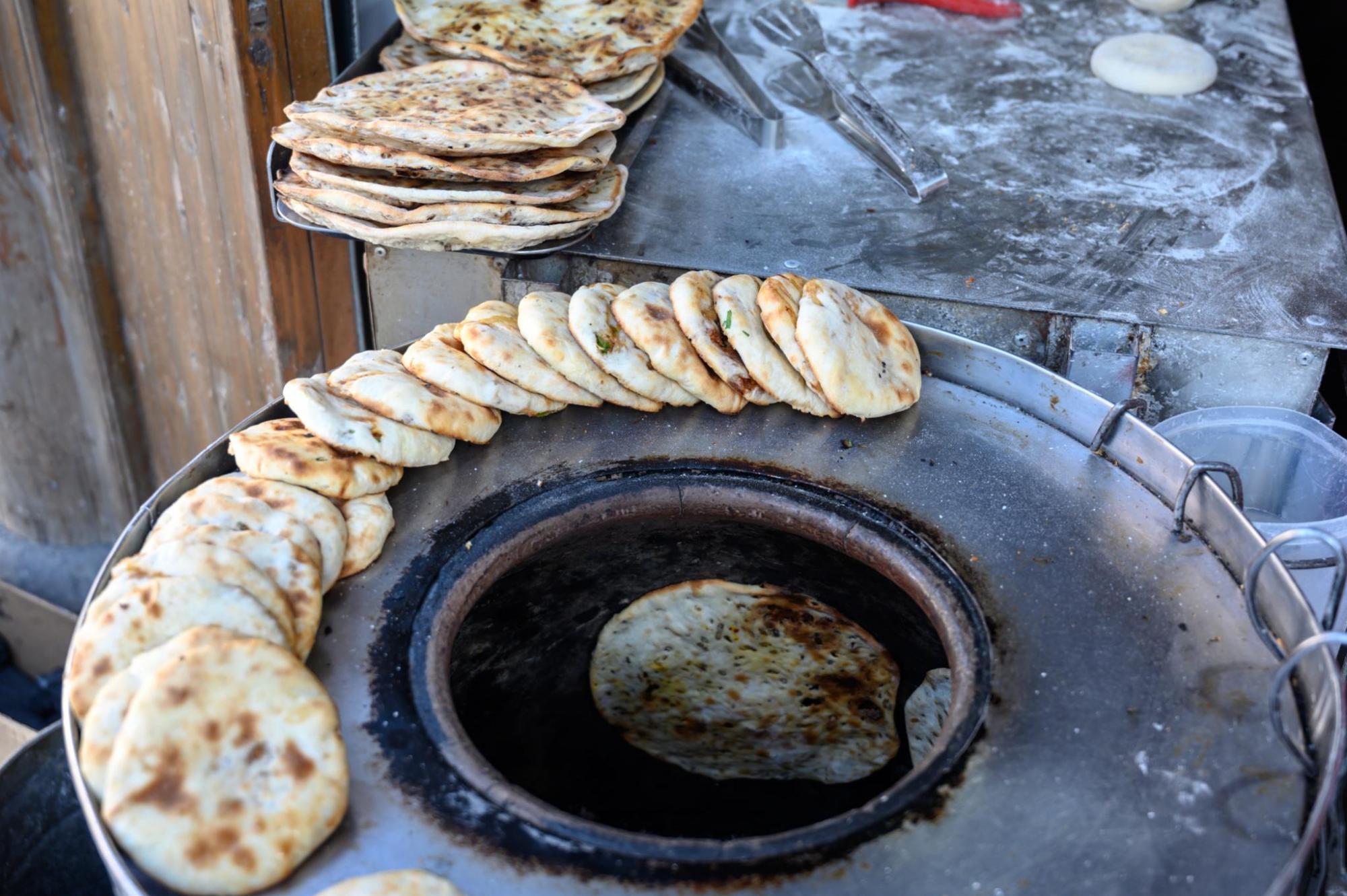 梅城烧饼图片