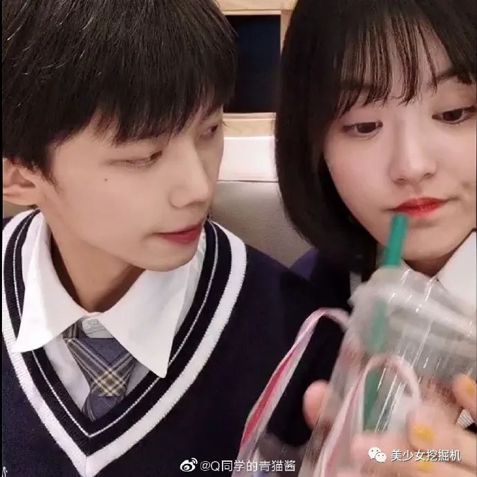 抖音情侣版乔碧萝双向暗恋变初恋比偶像剧还甜滤镜一关秒变脸