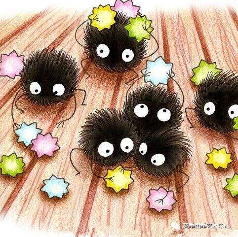 花季雨季小紫老师的艺术课堂灰尘精灵