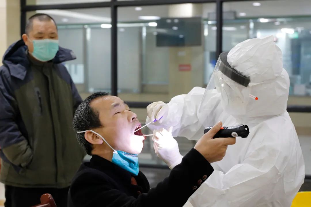 渌口区人民医院职工咽拭子检测