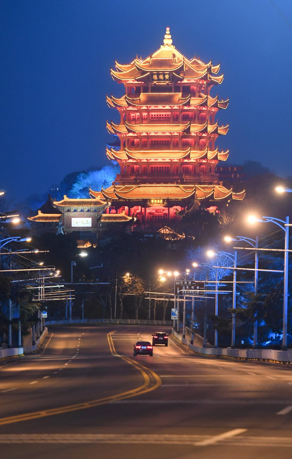 武汉夜景全景图片