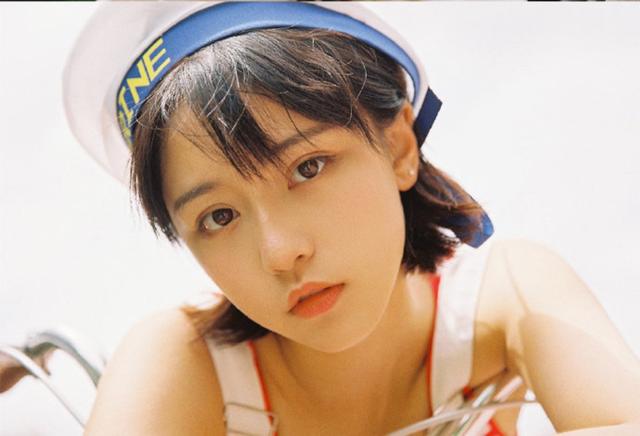 原创宅男女神成果日系风写真曝光元气甜美似精灵这颜值注定火