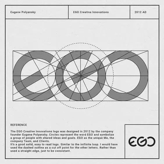 40款著名LOGO黄金比例制图,看完之后直呼:设计师太牛了_品牌
