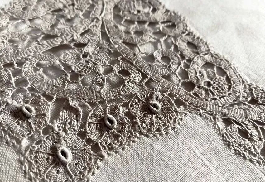 抽纱l棒槌花边今生