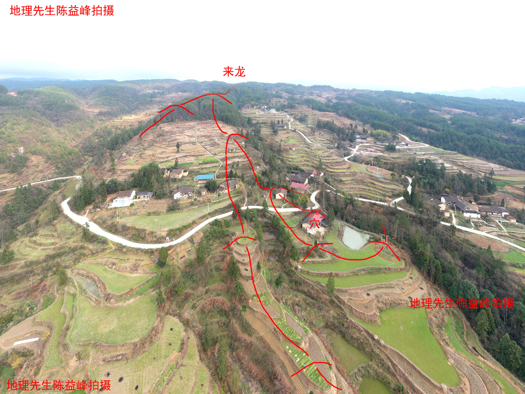 陈益峰:仙人弓脚,刘氏仙宫穴