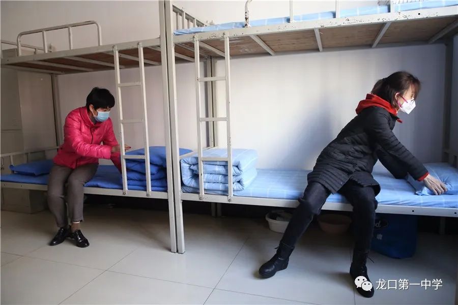 图片|龙口一中校园防疫一日演练纪实