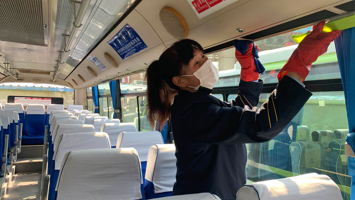 北京公交乘务员图片