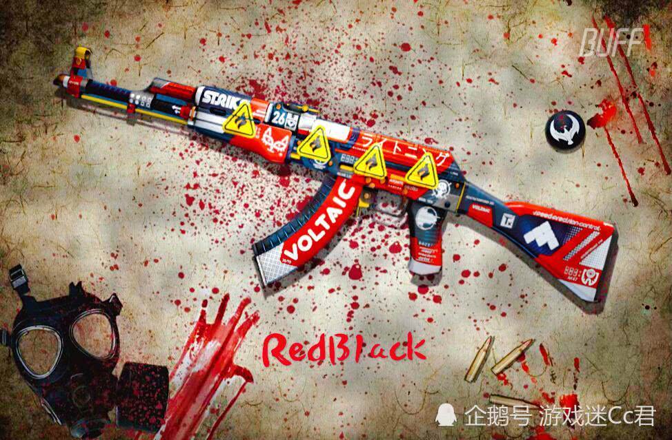 csgo饰品:ak47不吃磨损的皮肤,血腥运动成宅男首选