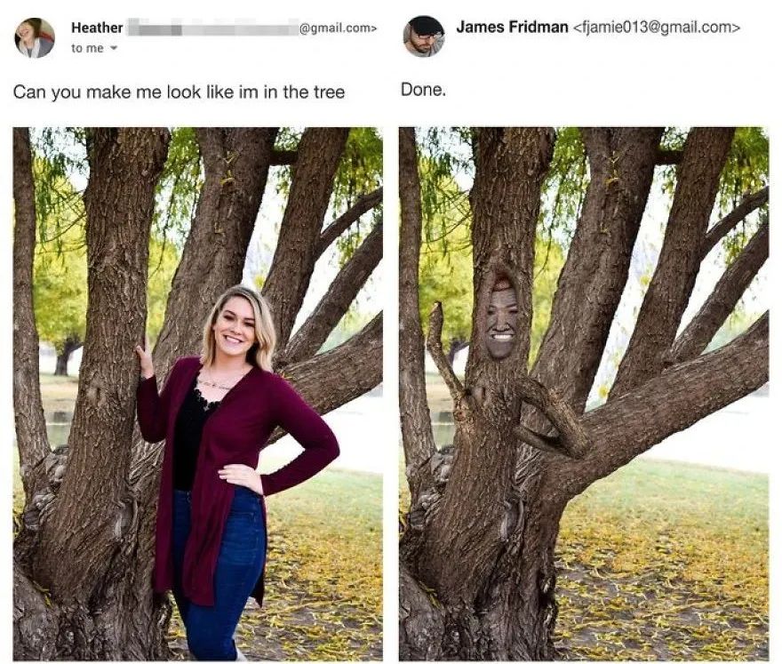 千万不要轻易让大神帮你p图否则后果不敢想象