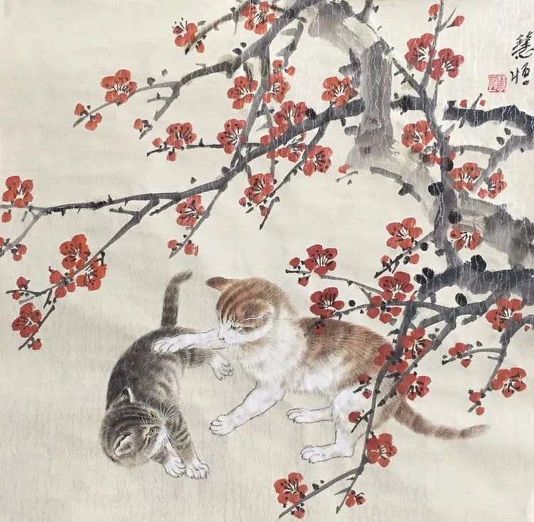 工细心巧神韵来江慧恒工笔画