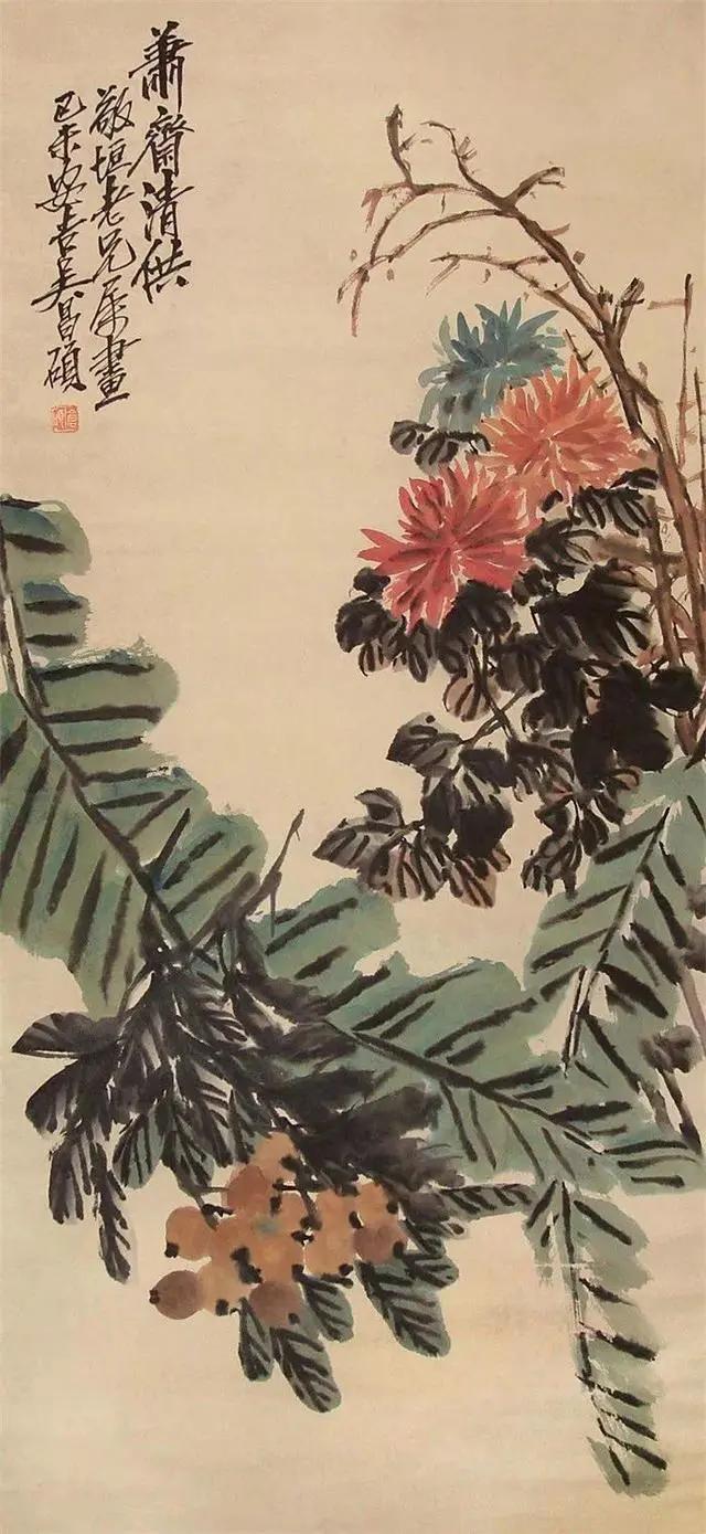 吳昌碩180幅書畫作品欣賞