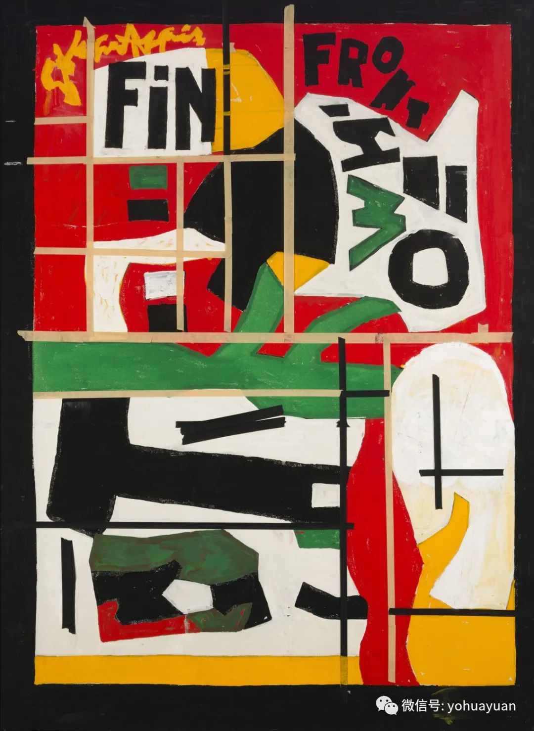 绘画欣赏——stuart·davis_现代主义