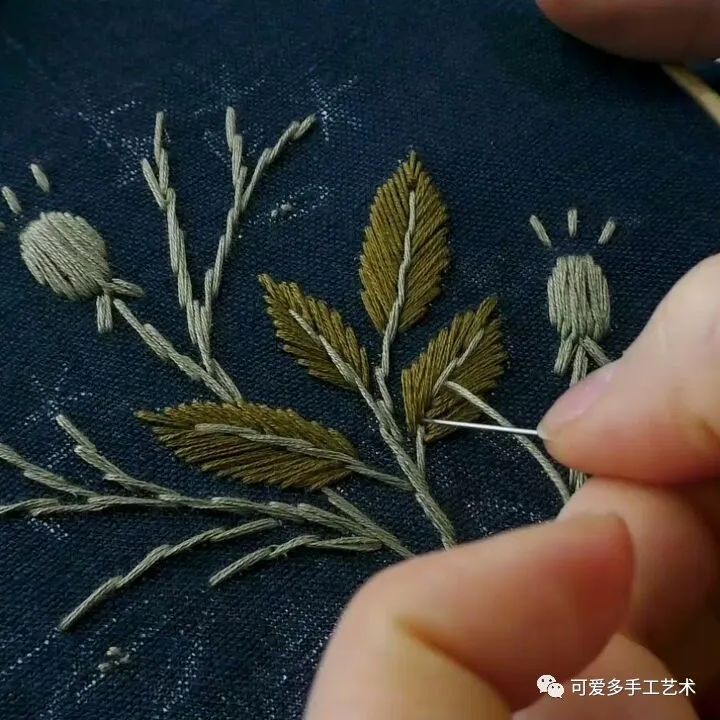 各種刺繡針法教程集合▼針法圖解拿起針線,繡出屬於你的作品吧!