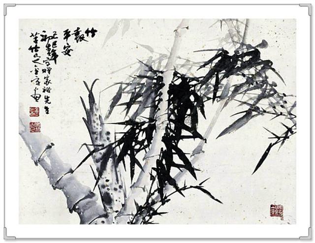 林金定写意花鸟画作品欣赏