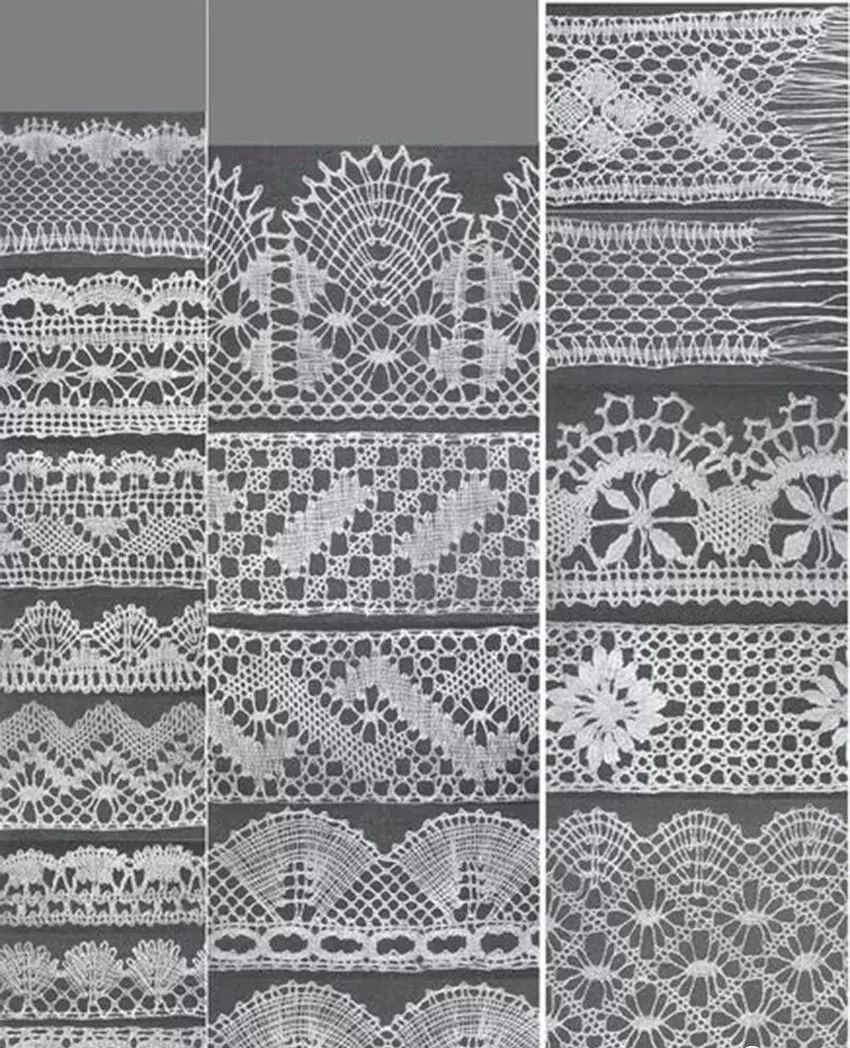 抽纱l棒槌花边今生