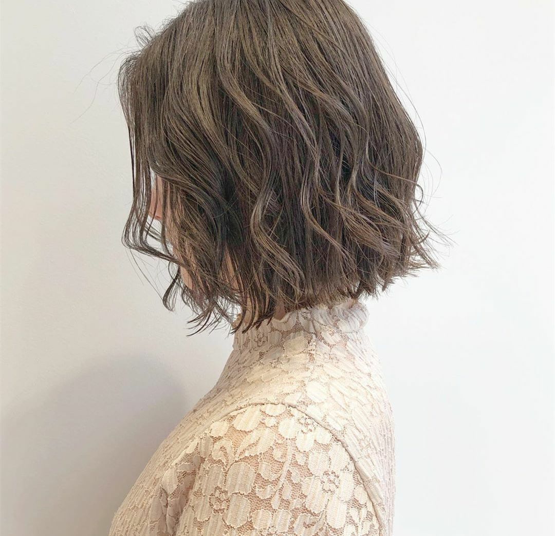 发型欣赏——束状感纹理卷