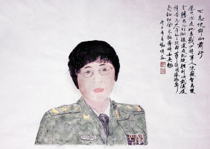 "国之重托担当于心""中国脊梁!李兰娟院士,陈薇少将亲临一线研制疫苗.