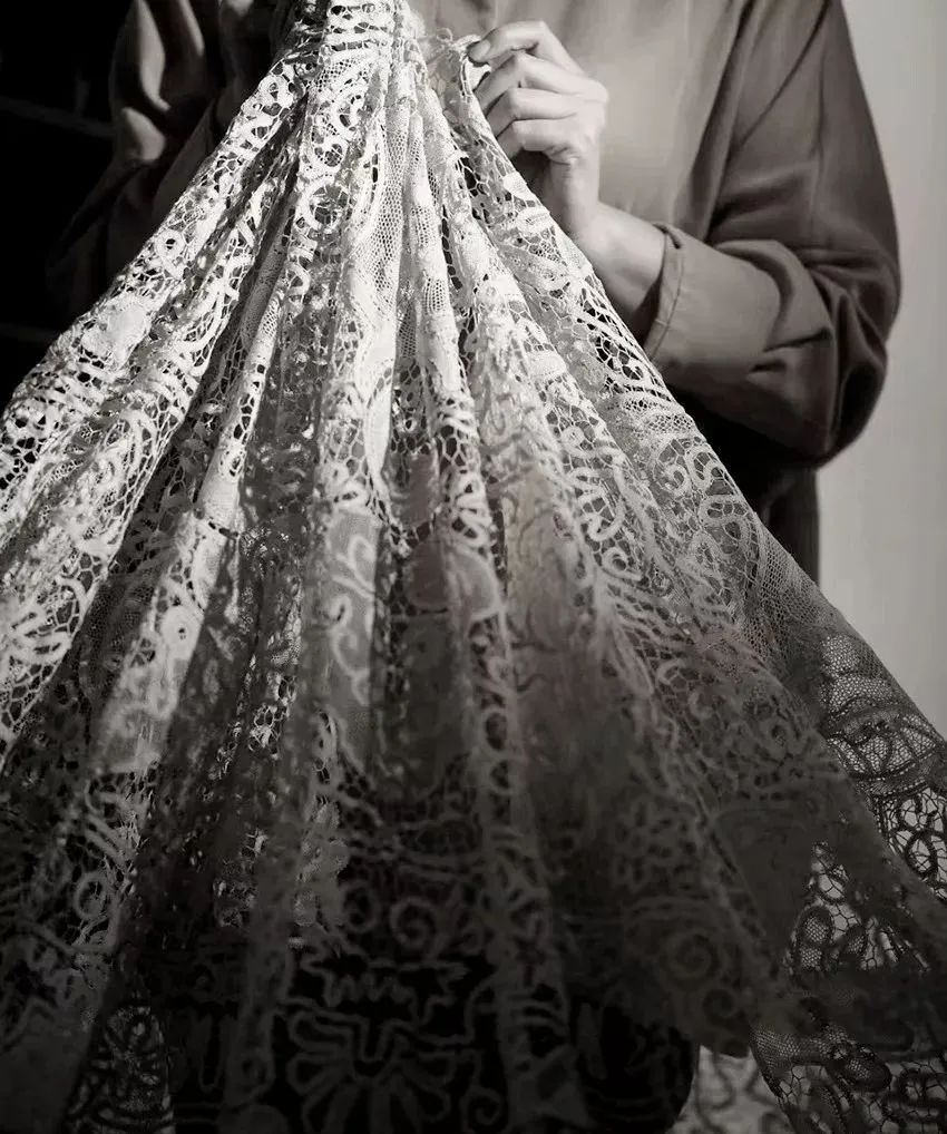 抽纱l棒槌花边今生