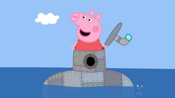 小猪佩奇开潜水艇