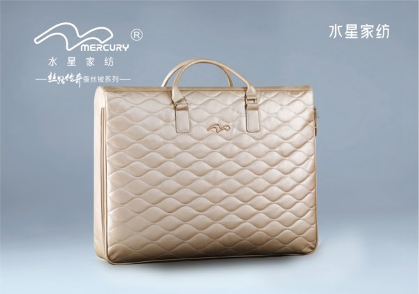 丝路传奇包装难能可贵的是,水星家纺将其专利研发的负离子沁息科技和