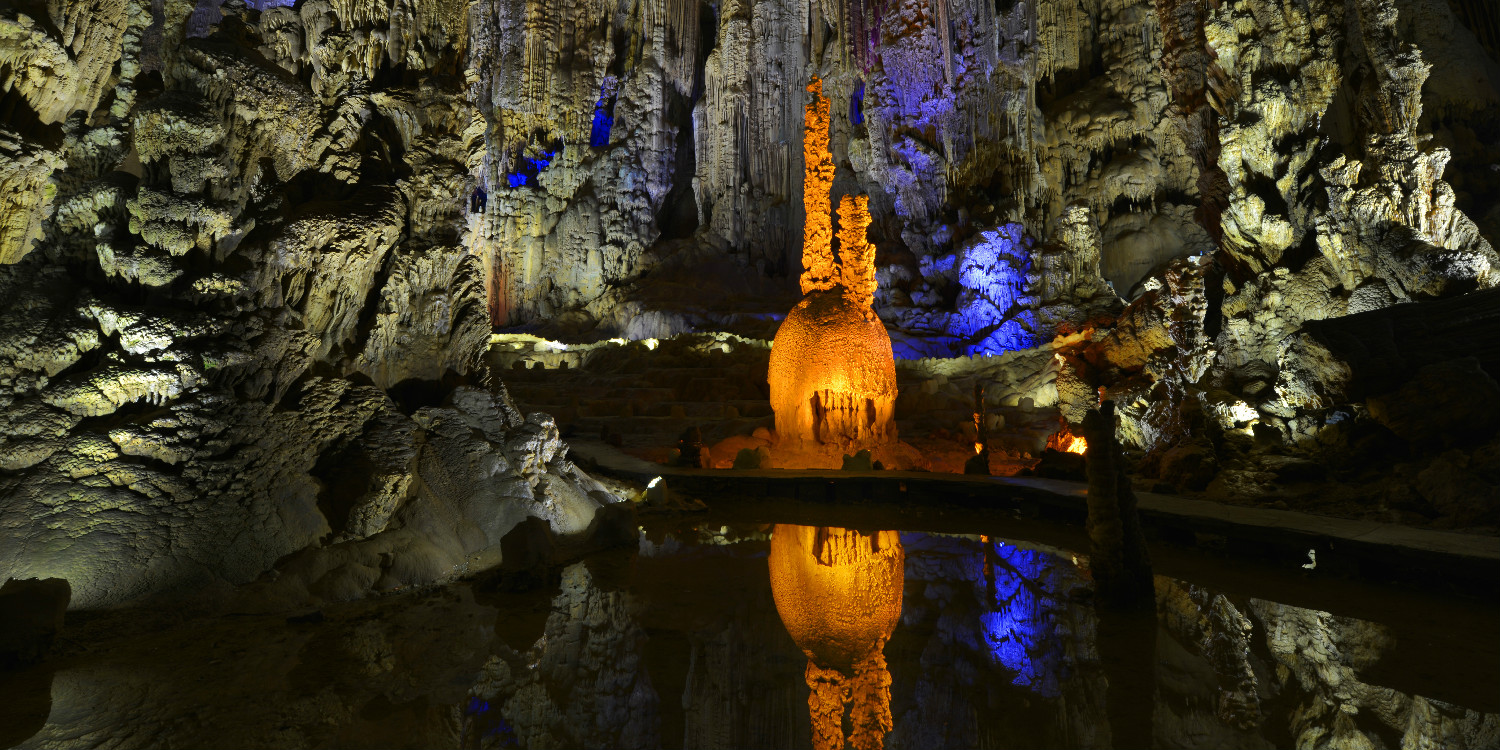 云游中国 | 在贵州织金洞感受大自然的鬼斧神工_环环