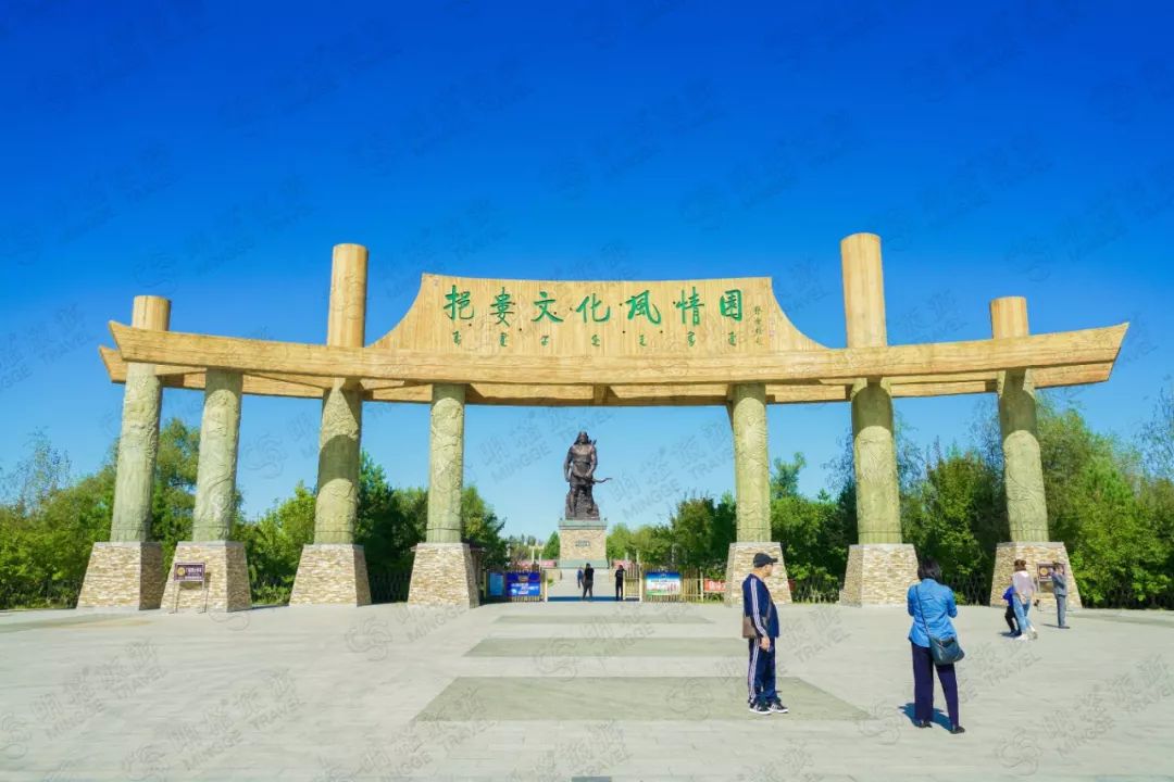 往期回顾北大荒农机博览园挹娄文化风情园实景拍摄