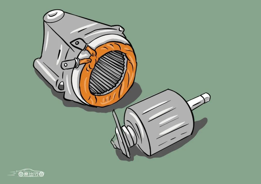 漫画图解丨永磁同步与异步感应为何高端电动车必须同时要装这两种电机