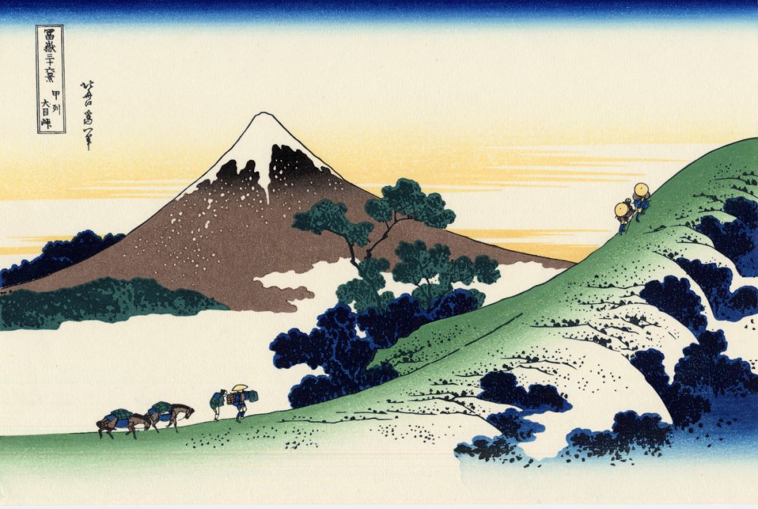 葛饰北斋大师富岳三十六景赏析,被誉为日本浮世绘版画最高杰作