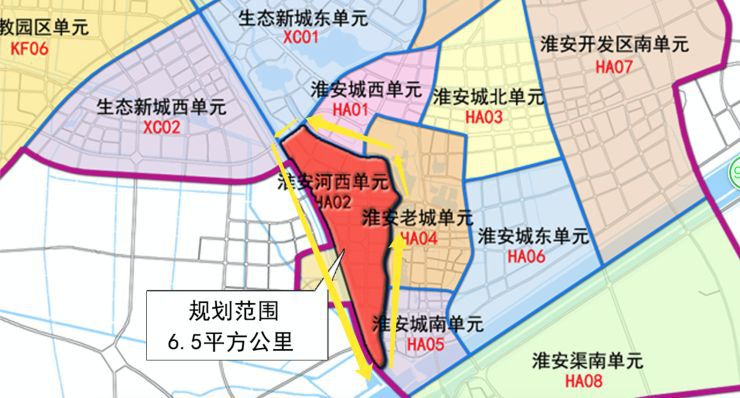 大规划!对标南京河西 ,淮安河西正在崛起!