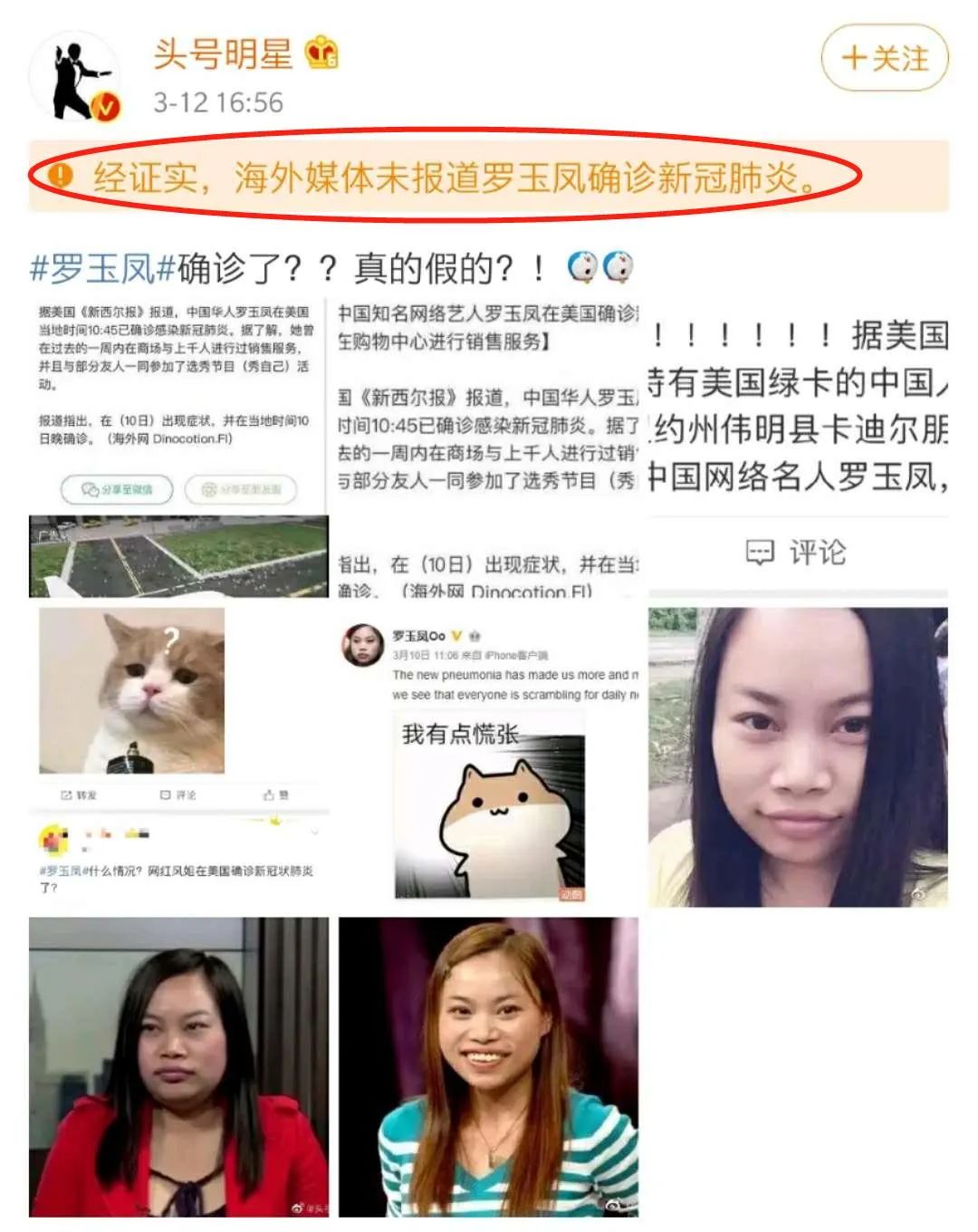 网传罗玉凤在美国确诊感染新冠肺炎疑本人微信聊天记录曝光