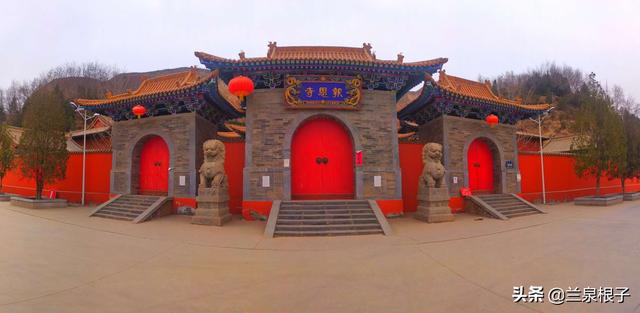 北环路风景兰州报恩寺