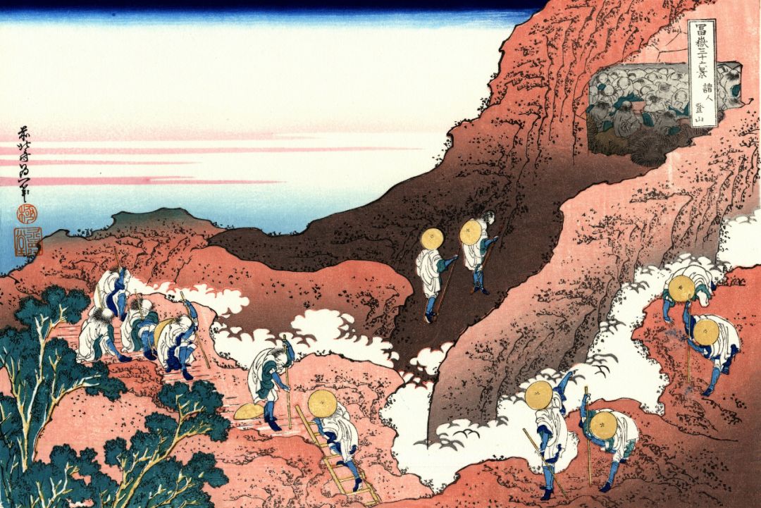 浅谈日本浮世绘曾影响梵高莫奈附葛饰北斋富岳三十六景赏析