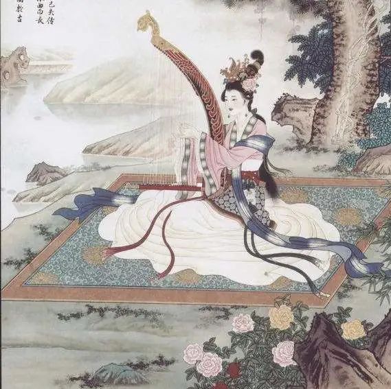 古书的记载和保存下来的古代壁画的图形,设计试制了几种类型的箜篌