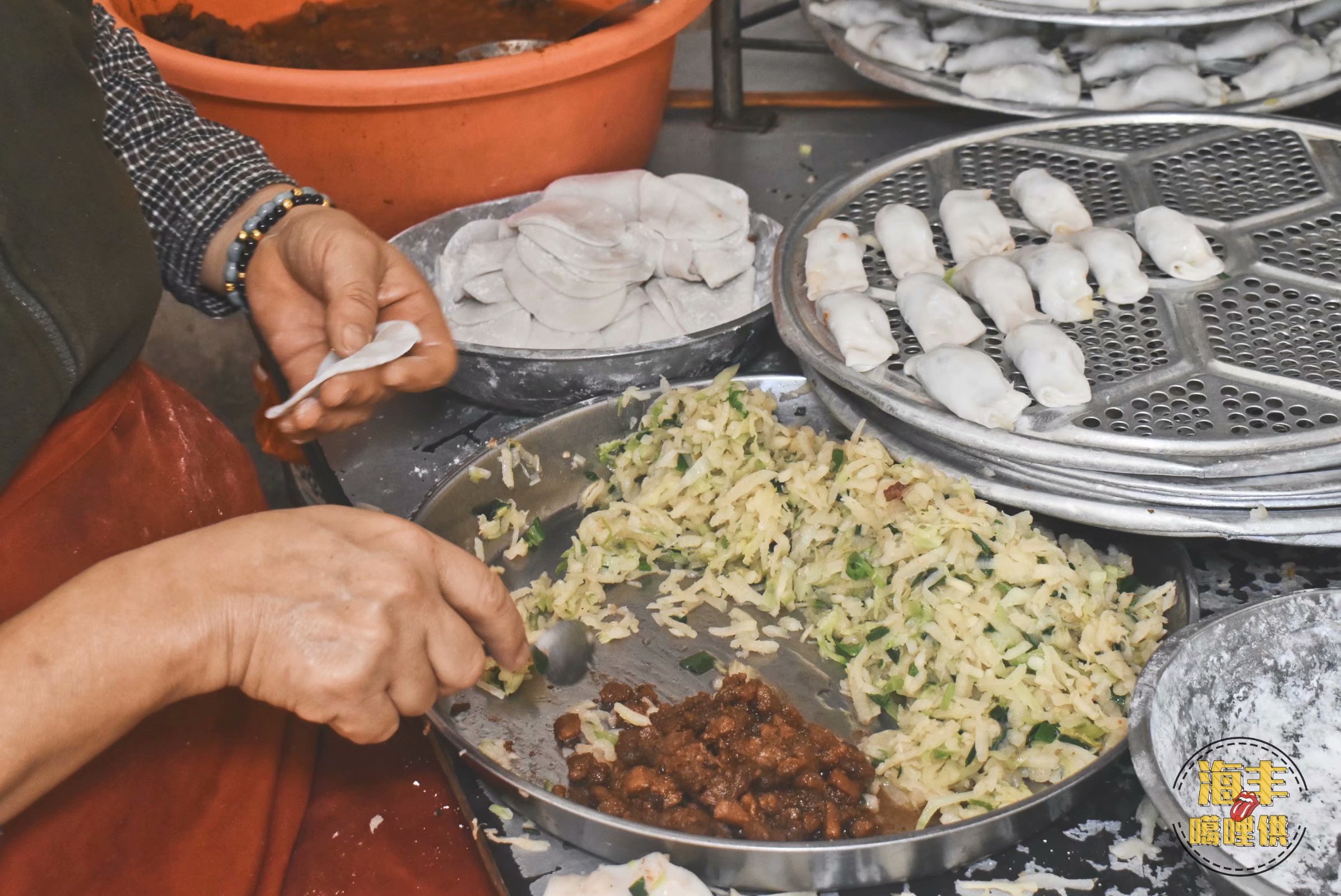 海丰美食印桃的仪式感是体现在印花上面的