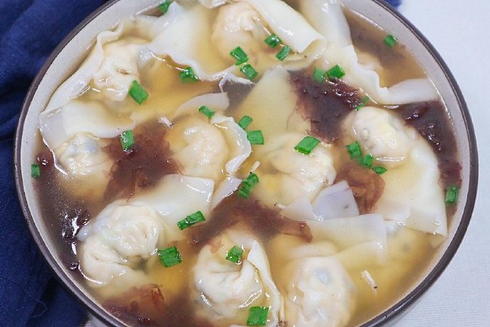 10分钟搞定鸡汁三鲜馄饨&超鲜美汤底