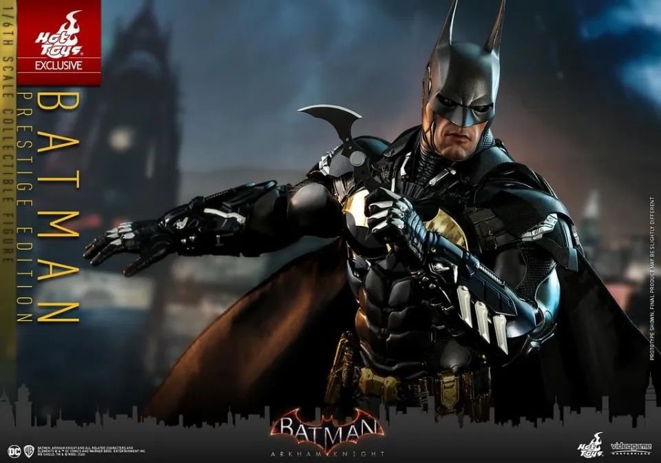 hottoys蝙蝠侠阿卡姆骑士蝙蝠侠16比例人偶日本限定