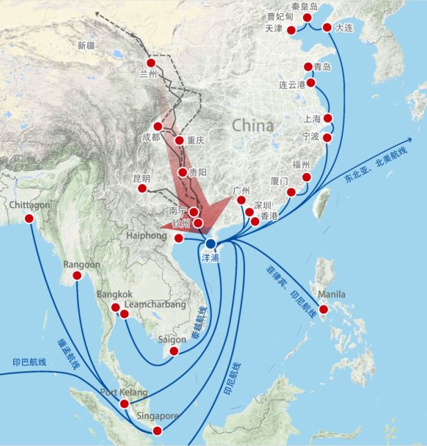 海南洋浦位置图图片