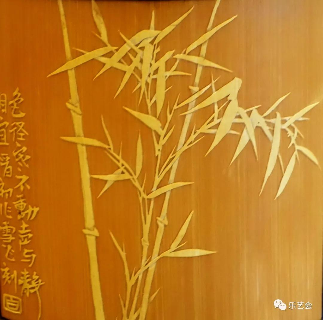 妙手削轻筠白士风白雪飞父女常州博物馆留青竹刻艺术展