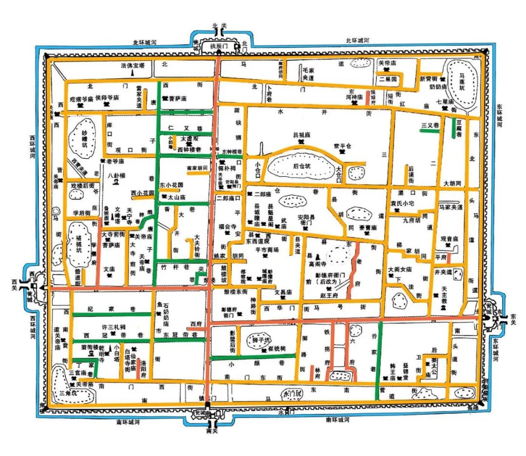 线上逛展馆走进安阳市城市规划展示馆领略千年古都风采五城垣变迁邺城