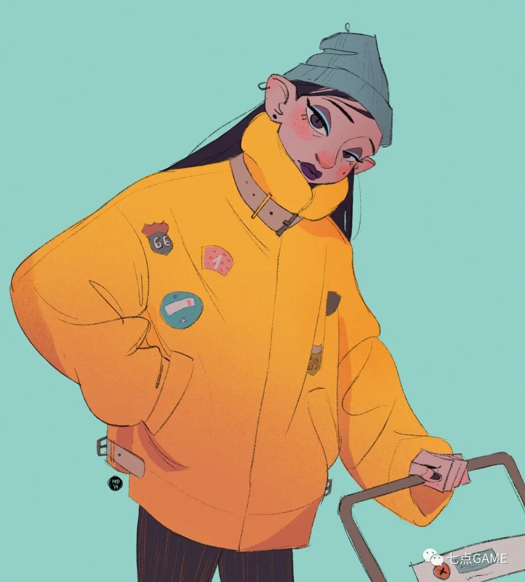 美式卡通人像看腻了韩式美型的戳这个7game