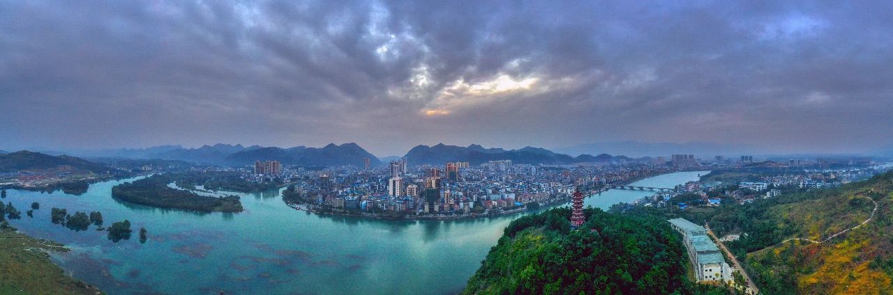 无人机拍摄的广西全州真是太美啦我还是第一次见真令人陶醉