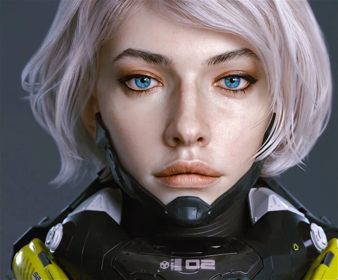 啊啊啊,赛博朋克风女特警!_思路