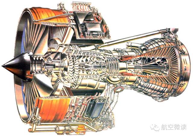 罗罗航空发动机剖面高清美图,这下有眼福了!